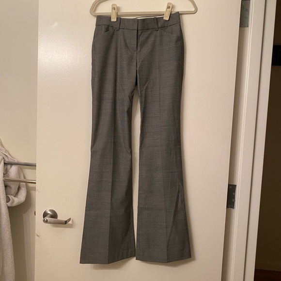 New w/o tags, Theory Grey Check Dress Pants - Picture 8 of 8